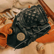 12.25" Basket Web Glove Black