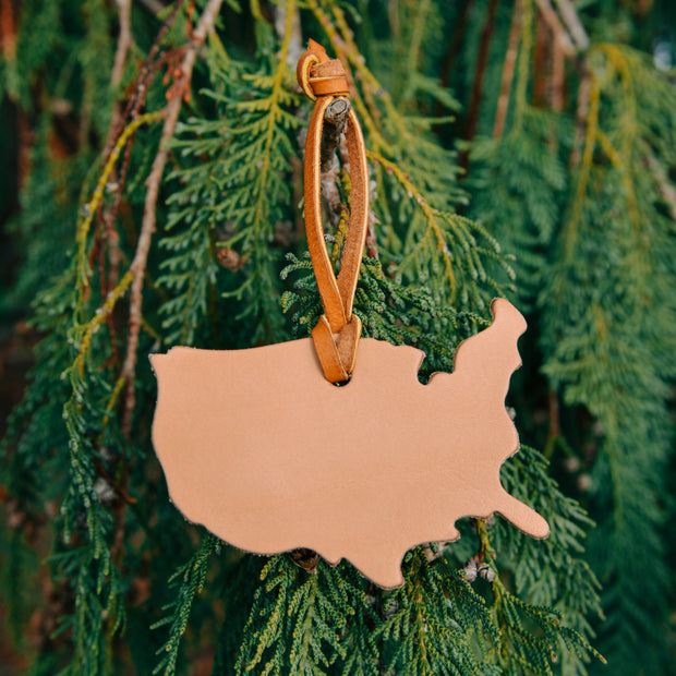 USA Christmas Tree Ornament